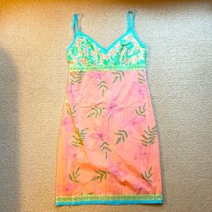 Vintage Y2K Roxy Aloha Tank Dress